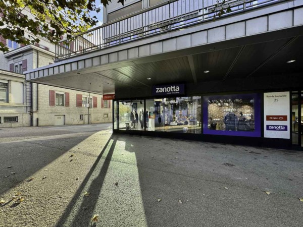 Zanotta mode Sion vitrine magasin